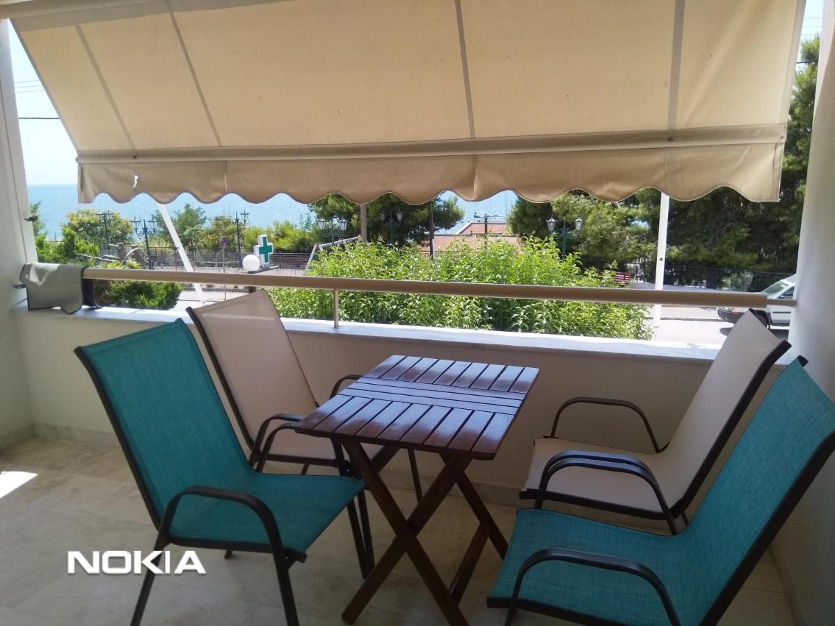Seaview To Olympus, Sunny, Cosy Apartment Nea Michaniona Exterior foto