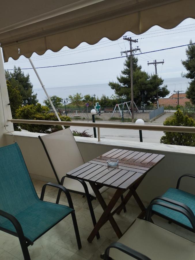 Seaview To Olympus, Sunny, Cosy Apartment Nea Michaniona Exterior foto