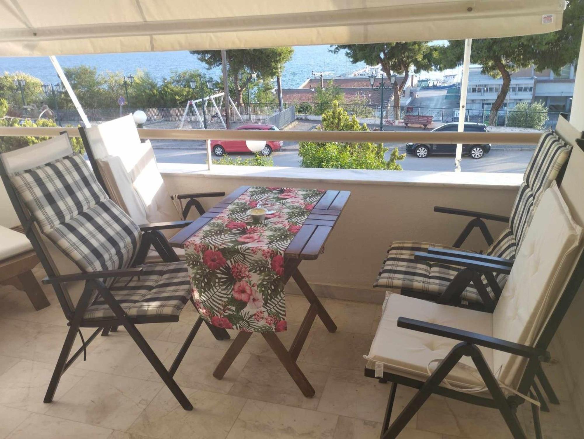 Seaview To Olympus, Sunny, Cosy Apartment Nea Michaniona Exterior foto
